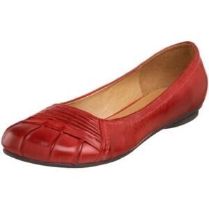 Elegant Red Women's Flats
